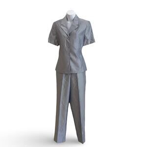 Larry Levine Satin Pant Suit